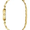 Gold-Tone Beaded Analog Watch