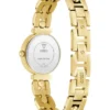 Gold-Tone Beaded Analog Watch