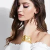 Gold-Tone Chainlink Analog Watch