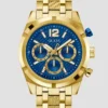 Gold-Tone Chronograph Watch