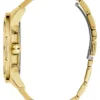 Gold-Tone Chronograph Watch