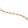 Gold-Tone Faux-Pearl Body Chain