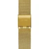Gold-Tone Mesh Analog Watch