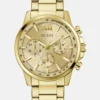 Gold-Tone Multifunction Watch