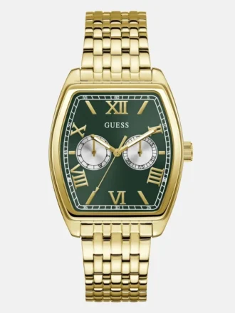 Gold-Tone Multifunction Watch