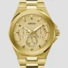 Gold-Tone Multifunction Watch