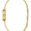 Gold-Tone Oval Analog Watch