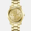 Gold-Tone Quattro G Analog Watch