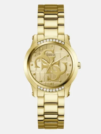 Gold-Tone Quattro G Analog Watch