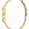 Gold-Tone Quattro G Analog Watch