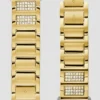 Gold-Tone Rhinestone 42-44 Mm Band for Apple Watch®