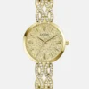 Gold-Tone Shimmer Analog Watch