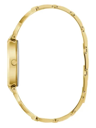 Gold-Tone Shimmer Analog Watch