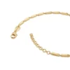 Gold-Tone Squared Links Necklace
