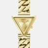 Gold-Tone Triangle Analog Watch