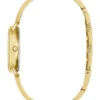 Gold-Tone Triangle Analog Watch
