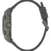 Green and Grey Silicone Multifunction Watch