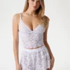 Greta Lace Culotte Set