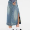 Guess Originals Denim Midi Skirt