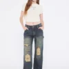 Guess Originals Distressed Carpenter Jeans