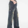 Guess Originals Distressed Carpenter Jeans