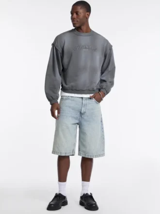 Guess Originals Eco Boxy Applique Crewneck