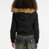 Guess Originals Eco Faux-Fur Hooded Parka