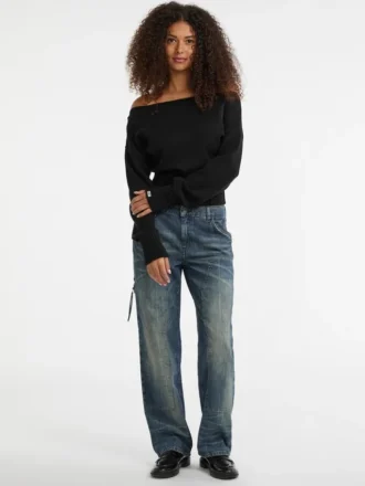 Guess Originals Eco Off-Shoulder Sweater