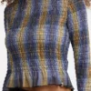 Guess Originals Eco Smocked Mesh Printed Tee