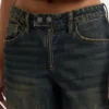 Guess Originals Moto Wide-Leg Jeans