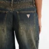 Guess Originals Moto Wide-Leg Jeans