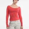 Guess Originals Off-The-Shoulder Tee
