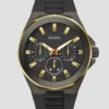Gunmetal and Gold-Tone Multifunction Watch