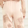 Gwen Embroidered Flower Pant