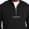 Half-Zip Logo Sweater