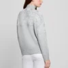 Half-Zip Wool-Blend Pullover Sweater