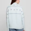 Half-Zip Wool-Blend Pullover Sweater