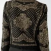 Helene Studded Embroidery Jacket