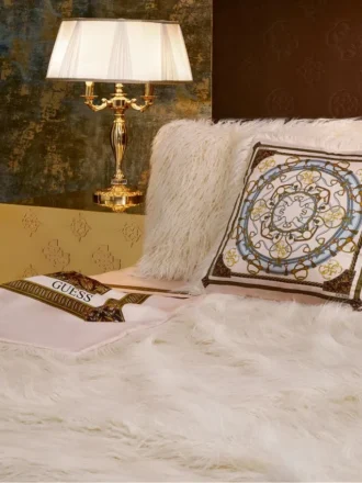 Helma Rectangular Faux-Fur Pillow
