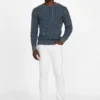 Herman Cable-Knit Washed Sweater