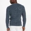 Herman Cable-Knit Washed Sweater