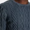 Herman Cable-Knit Washed Sweater