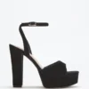 Hitten Suede Platform Dress Sandals