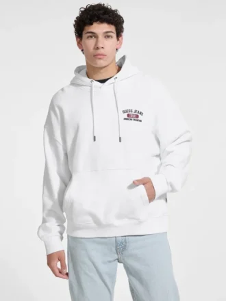 Hooded Printed Logo Sweater