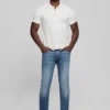 Houndstooth Jacquard Polo Shirt