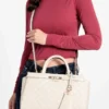 Idra Girlfriend Faux-Leather Satchel