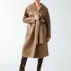Ines Reversible Faux-Leather Coat