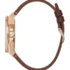 Insignia Brown Leather Analog Watch
