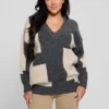 Intarsia Color-Block Sweater