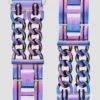 Iridescent Chain-Link 38-40 Mm Band for Apple Watch®